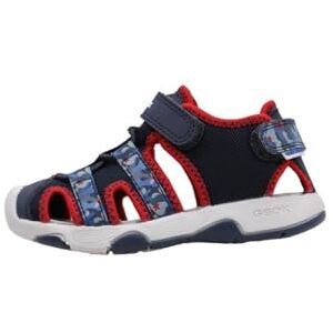 Geox Bébé garçon B Sandal Multy Boy B, Bleu Marine/Rouge, 22 EU - Publicité