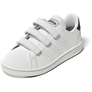 Adidas Mixte enfant Advantage Baskets, Ftwr White/Legend Ink/Cloud White, 26 EU - Publicité