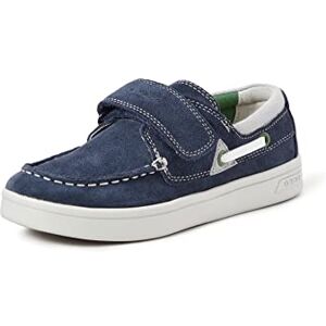 Geox Garçon J Djrock Boy A Mocassins, Navy/Green, 35 EU - Publicité