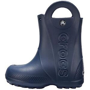 Crocs Mixte enfant Handle It Rain Boot Kids Chaussures bateau, Navy, 23/24 EU - Publicité