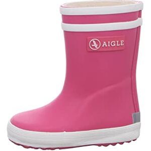 Aigle Baby Flac, Bottes de Pluie Garçon Mixte Enfant, Rose Pink Rose New 001, 20 EU - Publicité