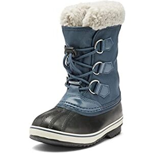 Sorel Yoot PAC Nylon Waterproof bottes d'hiver imperméables pour enfants, Bleu (Uniform Blue x Black), 25 EU - Publicité