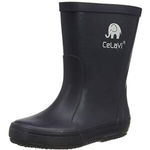 CeLaVi Mixte Enfant Gummistiefel Bottes & Bottines de Pluie, Bleu Marine, 25 EU - Publicité