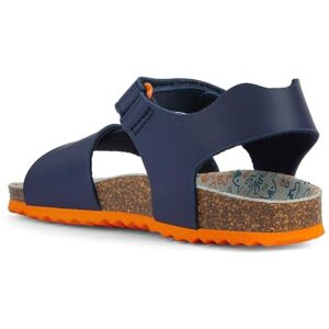 Geox J Ghita Boy B Sandale, Navy DK Orange, 29 EU - Publicité