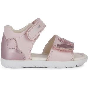 Geox Bébé Fille B Sandal Alul Girl B, Lt Rose Silver, 20 EU - Publicité