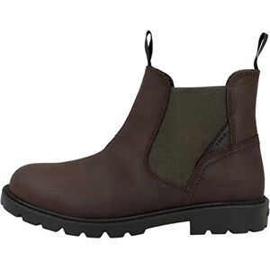 Geox Garçon J Shaylax Boy A Bottines, Coffee/Dk Olive, 31 EU - Publicité