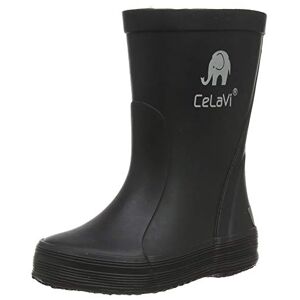 CeLaVi Gummistiefel, Bottes & Bottines de Pluie Mixte Enfant, Noir (Black 001), 23 EU - Publicité