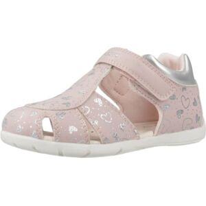 Geox Garçon Fille B Elthan Girl C Sandale, Lt Rose Silver, 25 EU - Publicité