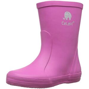 CeLaVi Mixte Enfant Gummistiefel Bottes & Bottines de Pluie, Rose, 28 EU - Publicité