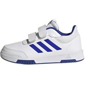 Adidas Mixte Enfant Tensaur Hook et Loop Sneaker, Blanc Bleu, 28 EU - Publicité