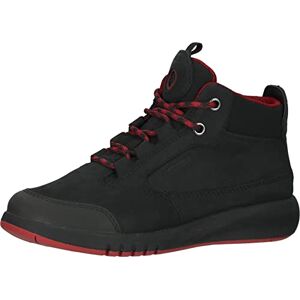 Geox Garçon J Aeranter Boy Abx A Bottines, Black/Dk Red, 29 EU - Publicité