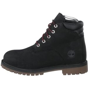 Timberland Garçon Unisex Kinder Premium Bottes Tendance, Nubuck Noir, 22 EU - Publicité