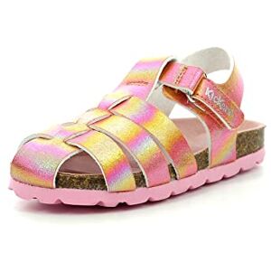 KICKERS Garçon Fille SUMMERTAN Sandale, Rose Rainbow, 20 EU - Publicité