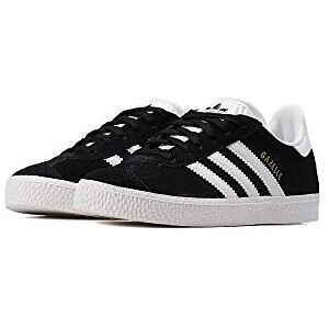 Adidas Mixte enfant Gazelle Chaussures de Fitness, Noir Core Black Ftwr White Gold Metallic, 31.5 EU - Publicité