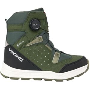 Viking Espo Reflex Warm GTX Boa Bottes de Neige, Pine Olive, 30 EU Large - Publicité