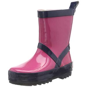 Playshoes Bottes En Caoutchouc Bottes de pluie Mixte Enfant, Rose/Bleu Marine, 23 EU - Publicité