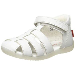 Kickers Garçon Unisex Kinder BIGFLO-2 Sandales, Blanc (Blanc 3), 23 EU - Publicité