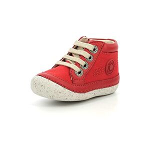 KICKERS Garçon Unisex Kinder SONISTREET Bottine, Rouge, 21 EU - Publicité