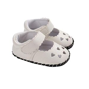 DEBAIJIA Mixte bébé Chaussures Plate forme, Sxy02 Blanc, 20 EU - Publicité