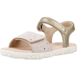 Geox J Sandal Haiti Girl, Platinum Beige, 25 EU - Publicité