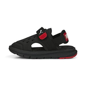 Unisex Kids Puma Evolve Sandal Ac Inf Slide Sandals, Puma Black-Puma White-For All Time Red, 27 EU - Publicité