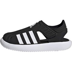 Adidas Mixte enfant Water Sandal Chaussures de sport basses, Core Black Ftwr White Core Black, 28 EU - Publicité