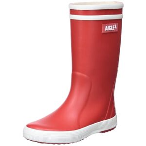 Aigle Lolly Pop 2 | Red/White | Childrens Wellington Boots Eu 31 - Publicité