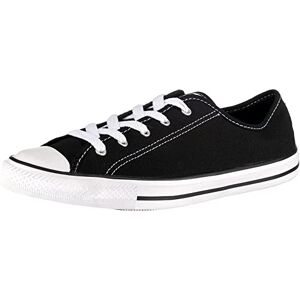 Converse Femme Chuck Taylor All Star Dainty Basic Canvas Sneaker, Noir, 37 EU - Publicité