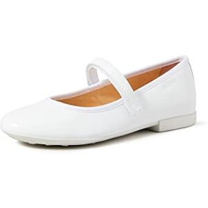 Geox Fille Jr Plie' A Ballerines, White, 28 EU - Publicité