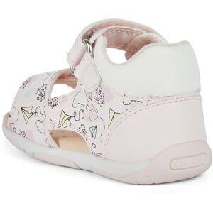 Geox Bébé Fille B Sandal Tapuz Girl, Rose Multicolore, 20 EU - Publicité