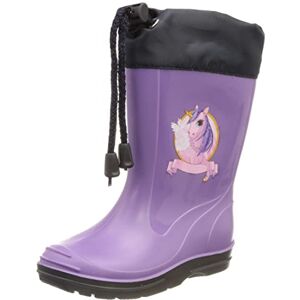 Beck Fille Fabella Bottes bottines de pluie, Violet, 21 EU - Publicité