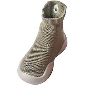 Générique Chaussures Chaussettes Bébé Chaussures Premier Pas Bébé Garçons Filles Chaussettes avec Semelle en Caoutchouc Antidérapante - Publicité