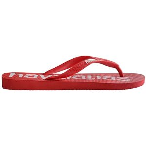 Havaianas Top Logomania, Tongues Mixte, Rouge Rubis, 27/28 - Publicité