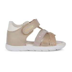 Geox Garçon Fille B Sandal Alul Girl, Beige Lt Gold, 25 EU - Publicité