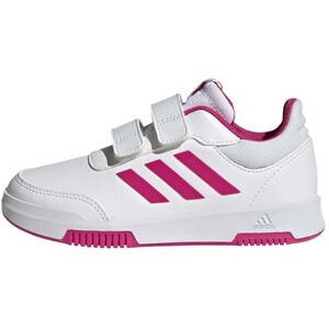 Adidas Mixte Enfant Tensaur Hook et Loop Sneaker, Ftwr Blanc Team Real Magenta Core Noir, 28 EU - Publicité