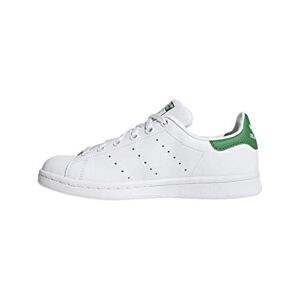 Adidas Stan Smith White Green Youths Trainers Size 6 UK - Publicité
