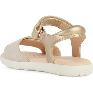 Geox J Sandal Haiti Girl, Platinum Beige, 30 EU - Publicité