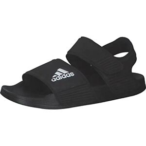 Adidas Adilette Sandal K Chaussures de Gymnastique, FTWR White/Core Black, Numeric_30 EU - Publicité