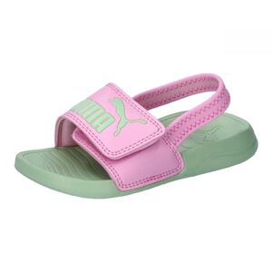 Puma Unisex Kids Popcat 20 Backstrap Ac Inf Sandales à enfiler, Pink Lilac Pure Green, 25 EU - Publicité