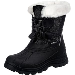 Kickers Sealsnow, Bottes de neige Mixte enfant, Noir Brillant, 29 EU - Publicité