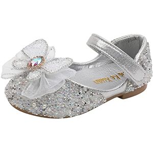 FaLkin Chaussures de princesse simples antidérapantes et souples pour enfants, chaussures de soirée, de princesse, chaussures de danse, chaussures de mariage, chaussures de loisirs, ballerines, chaussures - Publicité