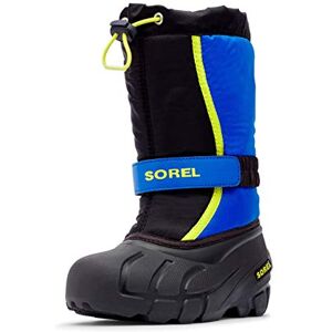 Sorel Flurry bottes d'hiver pour enfants, Noir (Black x Super Blue), 27 EU - Publicité