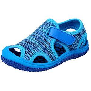 Generic Chaussures de plage pour enfants Nombreuses autres couleurs Chaussures d'été Chaussures de plage Antidérapantes Souple Chaussons pour enfants et jeunes Légères, bleu, 28 EU - Publicité