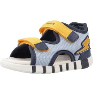 Geox Bébé garçon B Sandal Iupidoo Boy, Lt Navy Yellow, 22 EU - Publicité