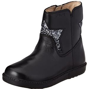 Geox Bébé Fille B Hynde Girl B Bottines, Black/Dk Grey, 23 EU - Publicité