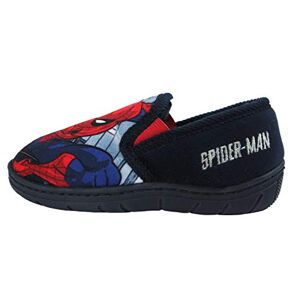 William Marvel Spiderman Cosy Comfort Chaussons élastiques pour garçon Bleu Bleu bleu, 25 EU - Publicité