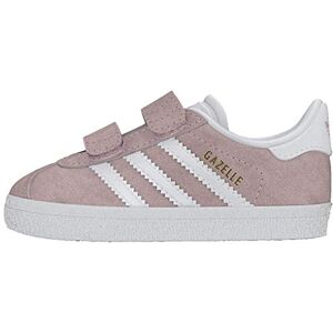 Adidas Mixte enfant Gazelle Cf I Sneaker Basse, Multicolore Ice Pink F17 Ftwr White Ftwr White Ah2229, 21 EU - Publicité