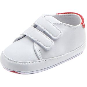 Susenstone Chaussures Premiers Pas BéBé Fille Antiderapant Semelle Souple Mignon Cartoon Baskets Mode Basses Enfants Pas Cher Respirant pour 3-12 Mois (6-9 Mois, Rouge) - Publicité