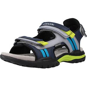 Geox Garçon J Borealis Boy Sandal, Bleu Marine Gris, 31 EU - Publicité