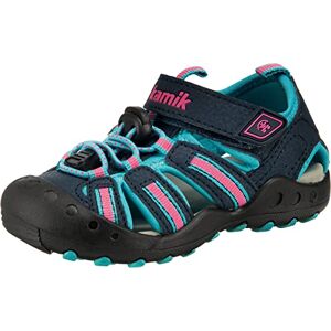 Kamik Garçon Fille Crab Sandales Bout fermé, Turquoise (Navy Teal Nte), 29 EU - Publicité